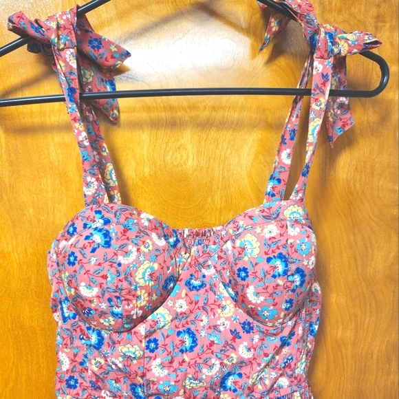 BOG Collective Fit & Flare Summer Floral Dress - Picture 3 of 11